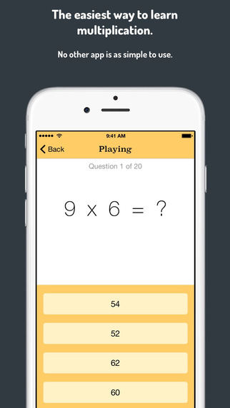 Multiply - Times Table and Multiplication Test Game