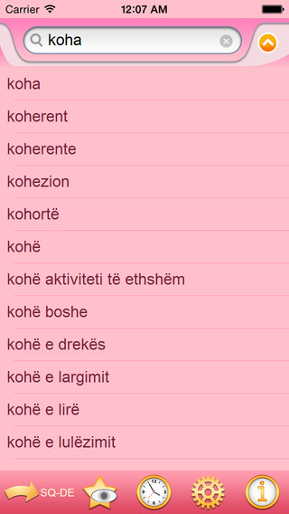 German Albanian dictionary