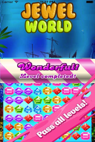 A Jewel World - The Best Matching Game For Kids and Adults screenshot 4