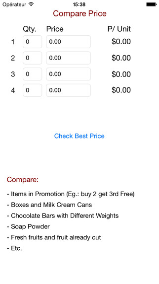 【免費財經App】Price Comparison v1-APP點子