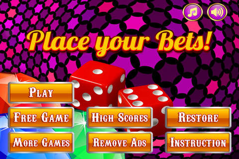 All-in Craps Dice Diamond Jewel Bash Casino Fortune Bonanza Games Pro screenshot 3