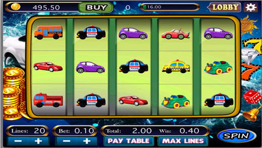 Toy Car Mega Slots