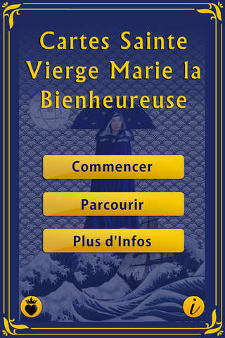 Cartes Saintes de la Mère Marie screenshot 2