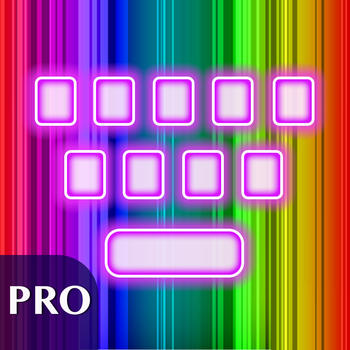 AwesomeKey Pro ™ color theme keyboard for iOS 8 LOGO-APP點子