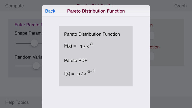 【免費教育App】Pareto Distribution-APP點子