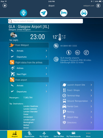 Glasgow Airport +Flight Tracker Premium HD screenshot 2