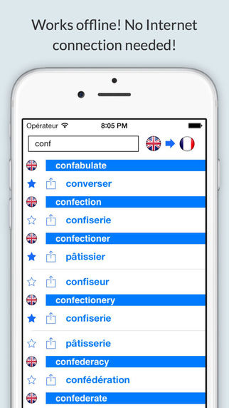 免費下載書籍APP|Offline English French Dictionary FREE app開箱文|APP開箱王