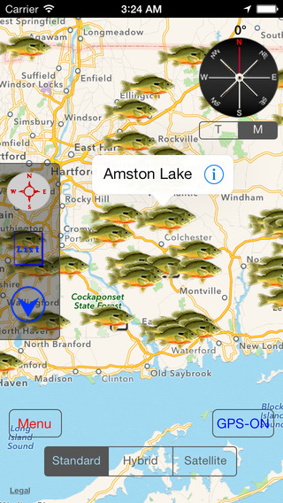 Connecticut: Fishing Lakes