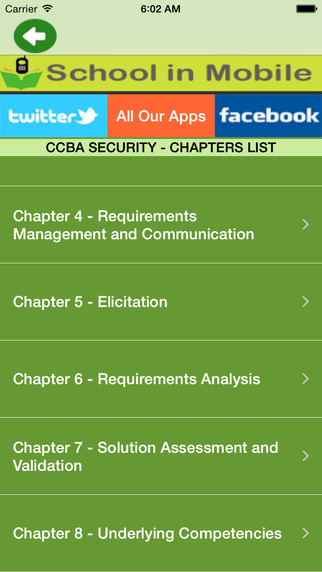 CCBA Certification Study