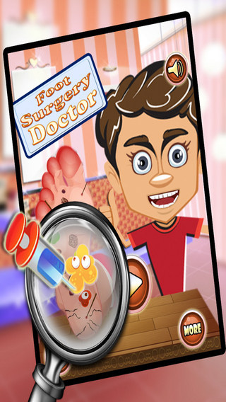 Foot Surgery Doctor - Kids Game