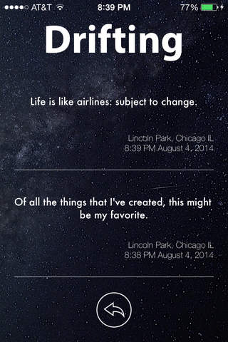 Driftr: The Social Journal— Engage in Interesting Thoughts and Ideas screenshot 4