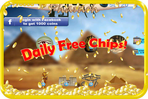 Cleopatra Egypt Pharaoh Casino : Pyramid Spirits of Riches 3 - Slots Machine Plus 21 screenshot 2