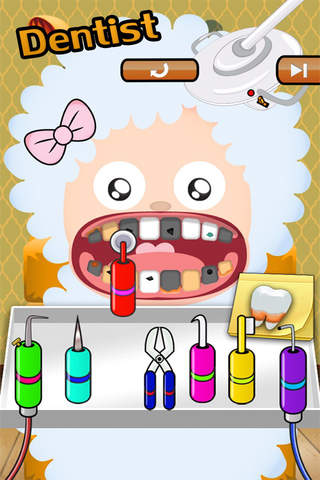 Dentist for Kids Garfield Version Game screenshot 2