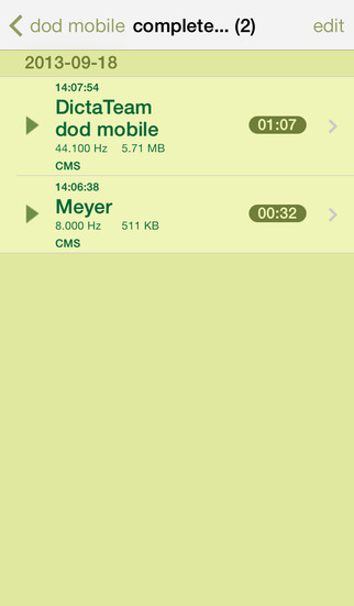 Captura de pantalla del iPhone 2