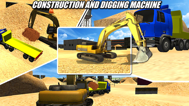 Heavy Excavator Crane 3D – Construction Digging Machine Simulator Game for Modern City Building