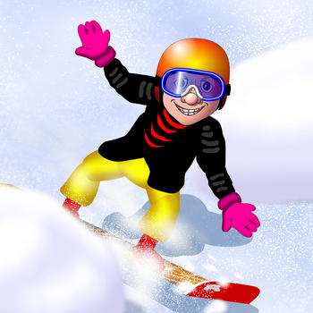 Snowboard Speed Race LOGO-APP點子