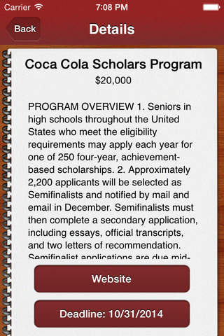 Scholly: Scholarship Search screenshot 4