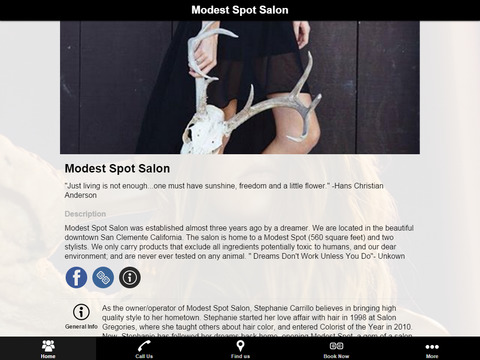 【免費生活App】Modest Spot Salon-APP點子