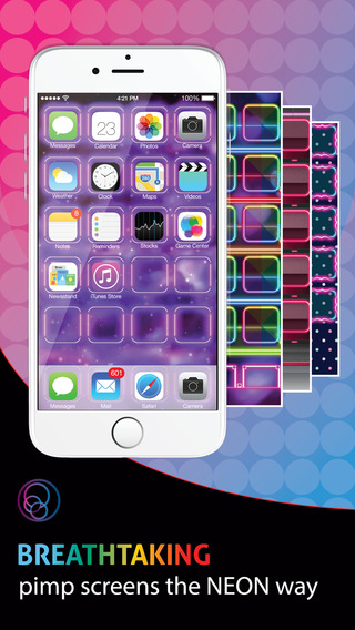 【免費娛樂App】Neon Wallpapers ™ - Colorful & vibrant backgrounds-APP點子