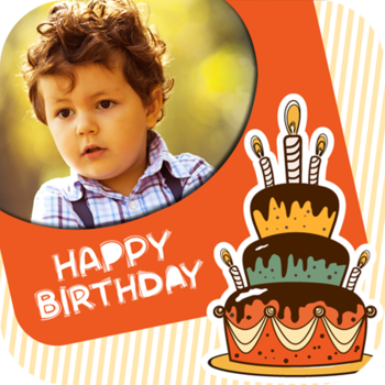 Birthday Frames - Free Happy birth day decorated frames LOGO-APP點子