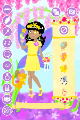 Fairy Fashion Show Dress Up Gold screenshot 2