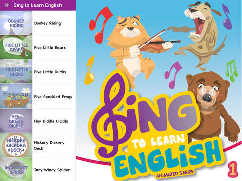 免費下載教育APP|Sing to Learn English Animated Series 1 app開箱文|APP開箱王