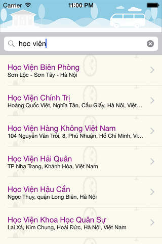 Universities Of Vietnam: Danh sách trường ĐH, CĐ, HV screenshot 2