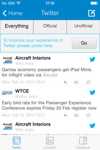 Aircraft Interiors Expo screenshot 2