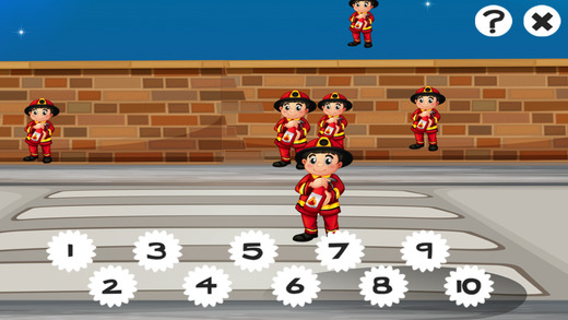 免費下載遊戲APP|A Firefighter Counting Game for Children: Learning to count with firemen app開箱文|APP開箱王