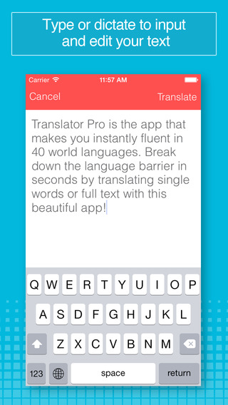 【免費生產應用App】Translator Pro (Free): Translate to and from many world languages.-APP點子