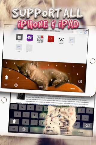 KeyCCM – Kitty Cat : Custom Color & Wallpaper Pet Keyboard Kitten Baby Themes screenshot 3