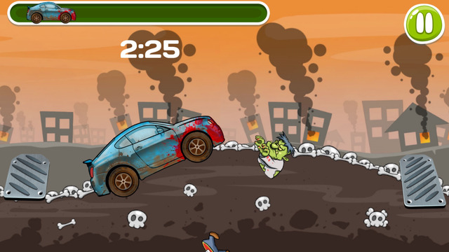 【免費遊戲App】Drive Through Zombies-APP點子