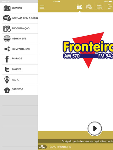 免費下載音樂APP|Rádio Fronteira AM app開箱文|APP開箱王