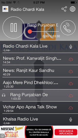 【免費新聞App】Chardi Kala Radio-APP點子