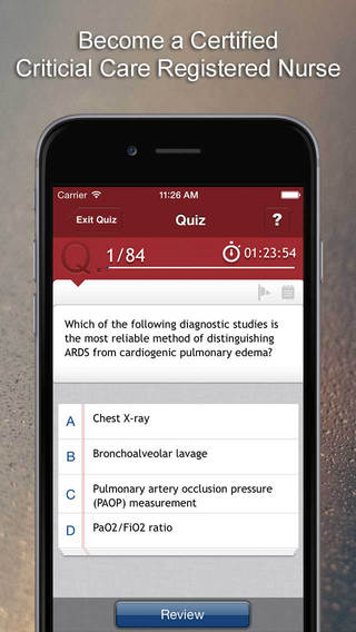 【免費醫療App】Adult Critical Care Registered Nurse® Certification Exam Q&A Review-APP點子