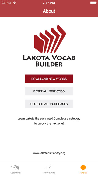 Lakota Vocab Builder