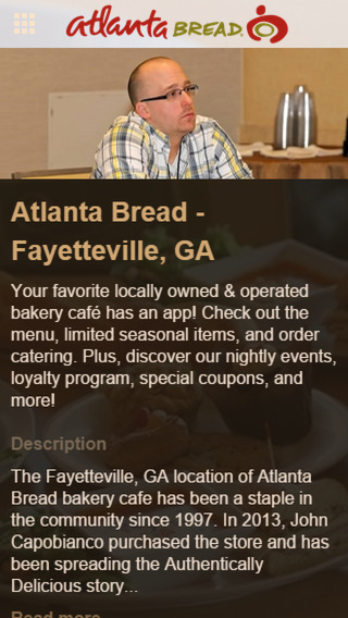 免費下載生活APP|Atlanta Bread Fayetteville app開箱文|APP開箱王