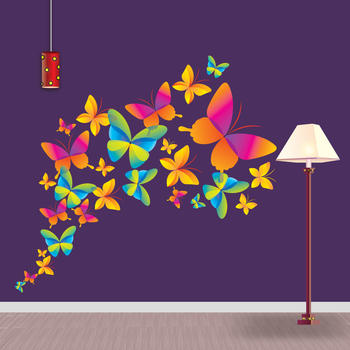 Colorful Wall Designs - Creative and Decorative Colorful Home Wall Art Design Ideas, Pictures, Remodel and Decor LOGO-APP點子