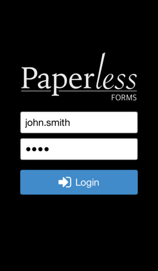 Paperless Forms for iPhone