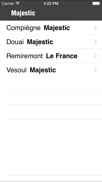 Captura de pantalla del iPhone 2