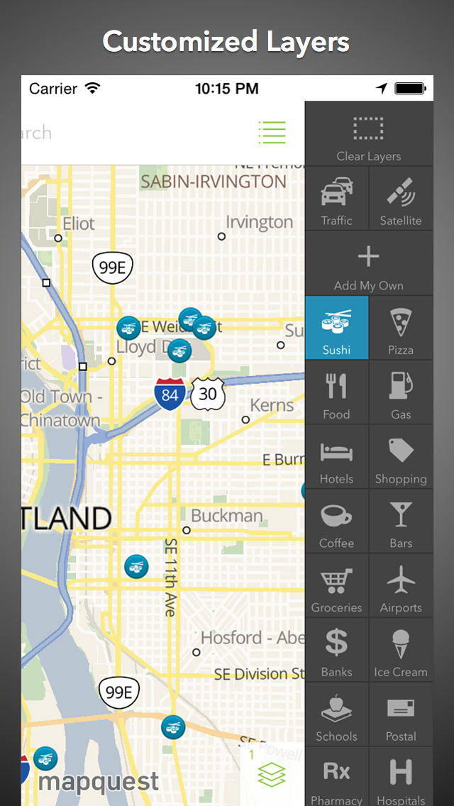 MapQuest: Free Navigation, GPS, Maps & Trafficのおすすめ画像4