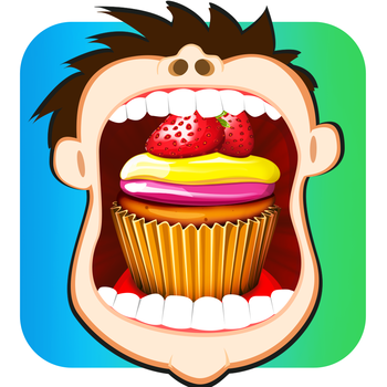 Cupcake Mouth Wide Open : Kids Don't tell the Dentist - Gold 遊戲 App LOGO-APP開箱王