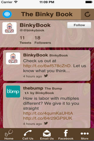 BinkyBook screenshot 2