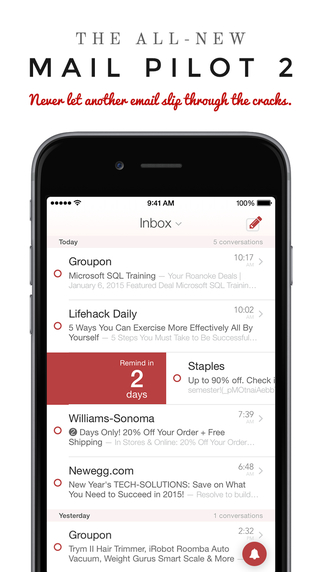 Mail Pilot 2: Email Inbox Simplified