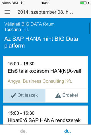 SAP Forum 14 screenshot 3