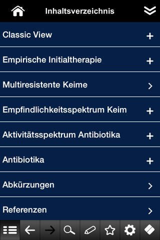 Antibiotika pocketcards screenshot 2