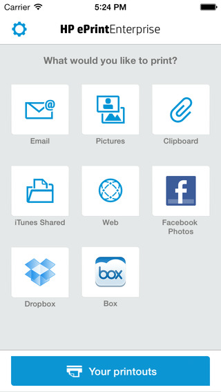 【免費生產應用App】HP ePrint Enterprise-APP點子