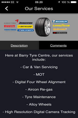 Barry Tyre Centre screenshot 3