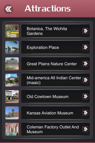 Wichita City Offline Travel Guide screenshot 3