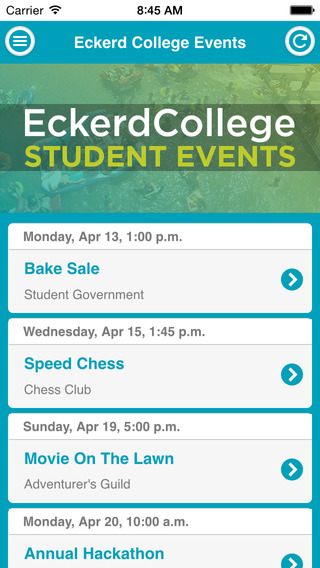 【免費教育App】Eckerd College Events-APP點子